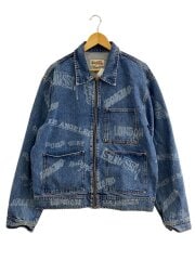 画像：23SS/WORLDWIDE ZIP WORK JACKET/ジャケット/L/デニム/IDG/115700//
