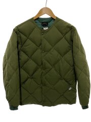 画像：ダウンジャケット/M/ナイロン/GRN/無地/CMF2102-J16C