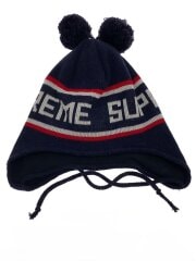 画像：10AW/Ear Flaps Beanie/ニットキャップ/アクリル/NVY/メンズ