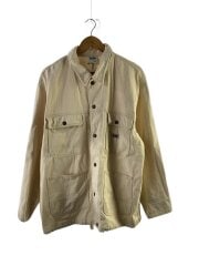 画像：カバーオール/M/コットン/IVO/無地/BIG-119-DT