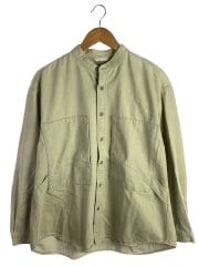 画像：長袖シャツ/M/コットン/BEG/HOE32161