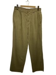 画像：90s/シルクギャバジンスラックス/ギャバスラ/34/シルク/BEG