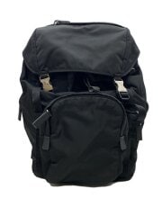 画像：バックパック/Re Nylon/×サフィアーノ/デイパック/リュック/ナイロン/BLK