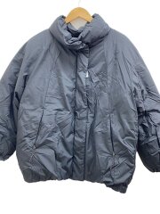 画像：ダウンジャケット/M/ナイロン/BLK/無地/EK-F24-WBL01