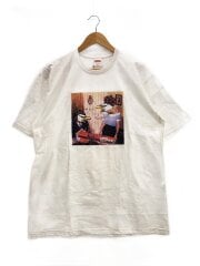 画像：Tシャツ/XL/コットン/WHT/プリント
