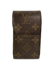 画像：エテュイ・シガレット_モノグラム・キャンバス/PVC/BRW/総柄/メンズ