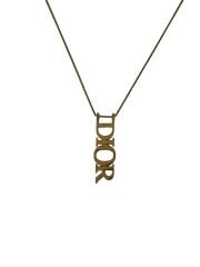 画像：Diorロゴ/ネックレス/--/GLD/トップ有/レディース