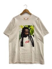 画像：Tシャツ/L/コットン/WHT/プリント