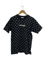 画像：Tシャツ/L/コットン/BLK/プリント