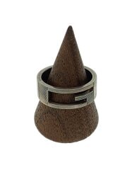 画像：リング/SV925/18号/SLV/レディース/Gリング/クスミ・小傷有