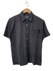 画像：半袖シャツ/M/ポリエステル/BLK/ドット