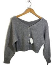 画像：カーディガン(薄手)/one/ウール/GRY/SWNT255035