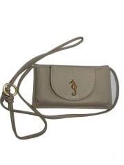 画像：ショルダーバッグ/レザー/BEG