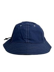 画像：バケットハット/--/NVY/無地/メンズ