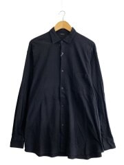 画像：25SS/ジャージコモリシャツ/長袖シャツ/3/コットン/BLK/B01-05040