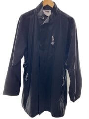 画像：23AW/コート/O/コットン/BLK/無地/deux-5-ONJ