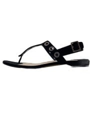画像：CAMOSCIO/サンダル/37.5/BLK/スウェード/1Y427G
