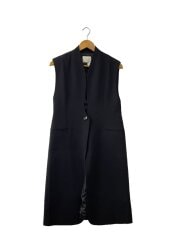 画像：WAVE COLLAR ANGULAR VEST/ベスト/S/ポリエステル/BLK/02210690240