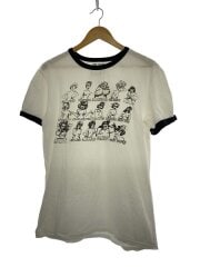 画像：カットソー/L/コットン/WHT