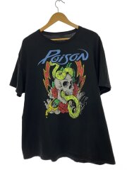 画像：POISON/Tシャツ/XXL/コットン/BLK/プリント