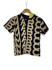 画像：Tシャツ/S/コットン/BLK/総柄