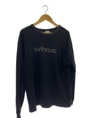 画像：長袖Tシャツ/--/コットン/BLK/無地/202ATDT-CSM17