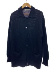 画像：98AW/カーディガン(厚手)/--/ウール/BLK/無地/HN-070140