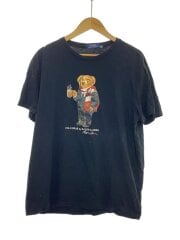 画像：Tシャツ/L/コットン/BLK