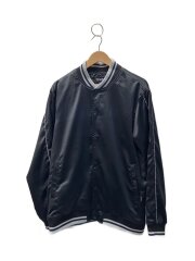 画像：スカジャン/L/ポリエステル/BLK/無地