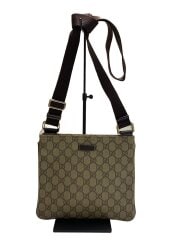 画像：ショルダーバッグ_GGプラス/PVC/BEG