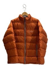 画像：ダウンジャケット/L/ポリエステル/ORN/無地