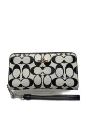 画像：長財布/--/WHT/総柄/レディース/K2380