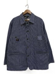 画像：ジャケット/--/--/BLU/ストライプ