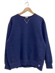 画像：スウェット/XL/コットン/BLU/無地