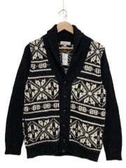 画像：RAFFA MORINA/カーディガン(厚手)/L/--/BLK