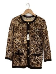 画像：カーディガン(薄手)/M/ウール/BRW/0387603