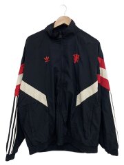 画像：マンチェスター・ユナイテッド/ナイロンジャケット/XL/ナイロン/BLK/IS6525