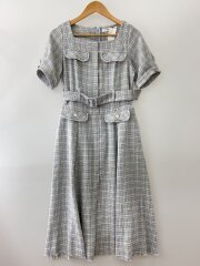 画像：半袖ワンピース/M/ポリエステル/BLU/1222305051