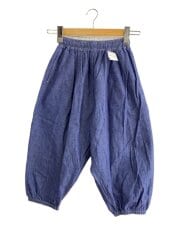 画像：ワイドパンツ/1/コットン/NVY/無地