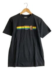 画像：Tシャツ/M/コットン/BLK/プリント//