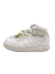 画像：AIR FORCE 1 MID 07_エアフォース 1 ミッド 07/28cm/WHT/レザー