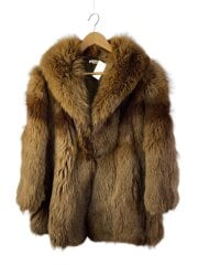 画像：ジャケット/--/ファー/BRW/無地