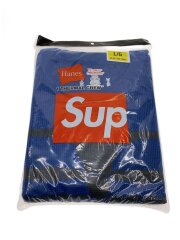 画像：長袖Tシャツ/L/コットン/BLU