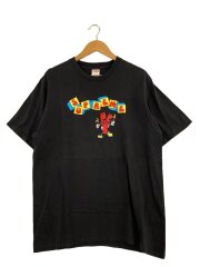 画像：Tシャツ/L/コットン/BLK/プリント//