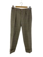 画像：スラックスパンツ/44/ウール/GRY/グレンCK/438493