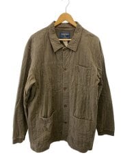 画像：00s/3つポケ/チョアジャケット/カバーオール/L/コットン/BRW