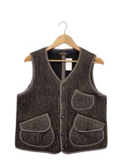 画像：BROWNS BEACH GREYLOCK VEST/38/ウール/GRY/BBJ8-002//