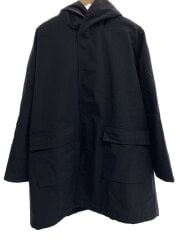 画像：Nylon ox hooded coat/コート/48/ナイロン/BLK/CO01243
