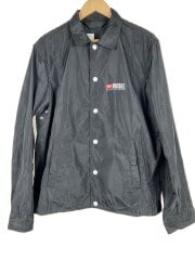 画像：ジャケット/L/ポリエステル/BLK/無地