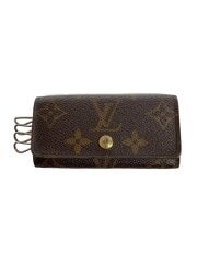 画像：ミュルティクレ4_モノグラム・キャンバス/レザー/BRW/レディース